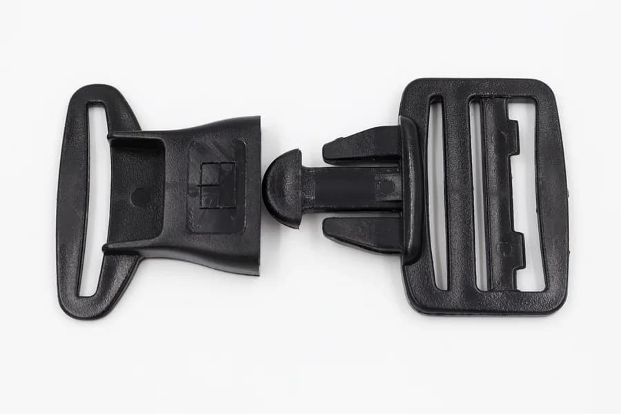 Buckle FR 40mm, FR LMQ40 Black, (100pc/packs)