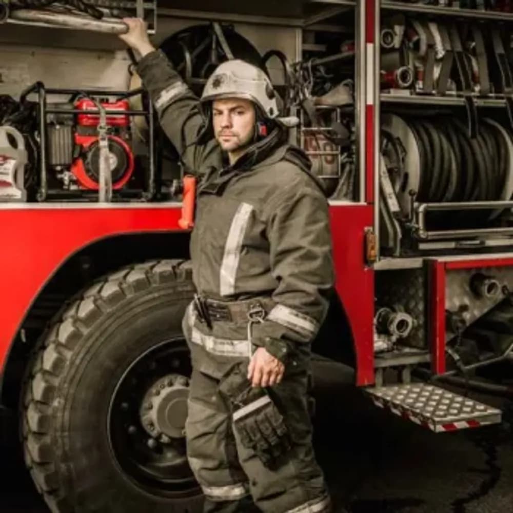 ARAVIS-120 — Flame Resistant Inherent Fabrics — on garment