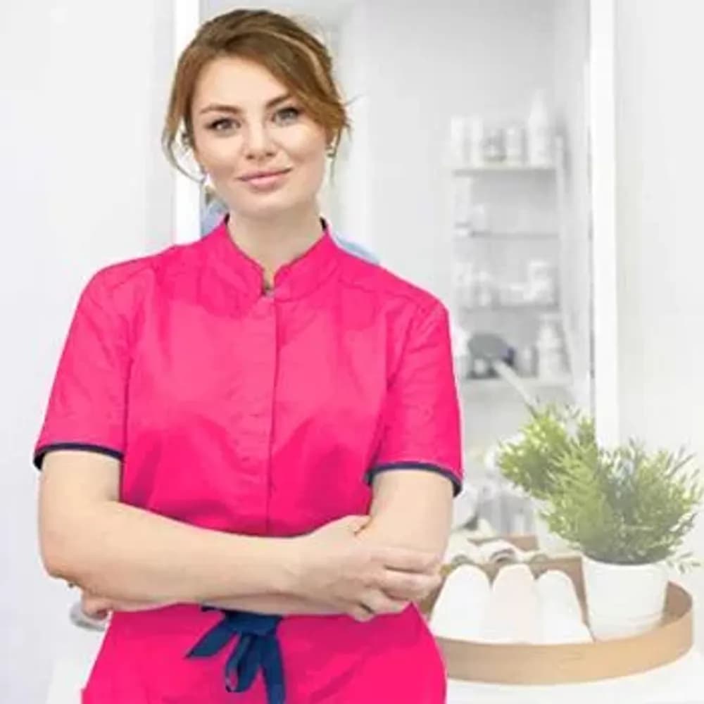 COSMO-200 — Stretch fabrics for Beauty & Medical — on garment
