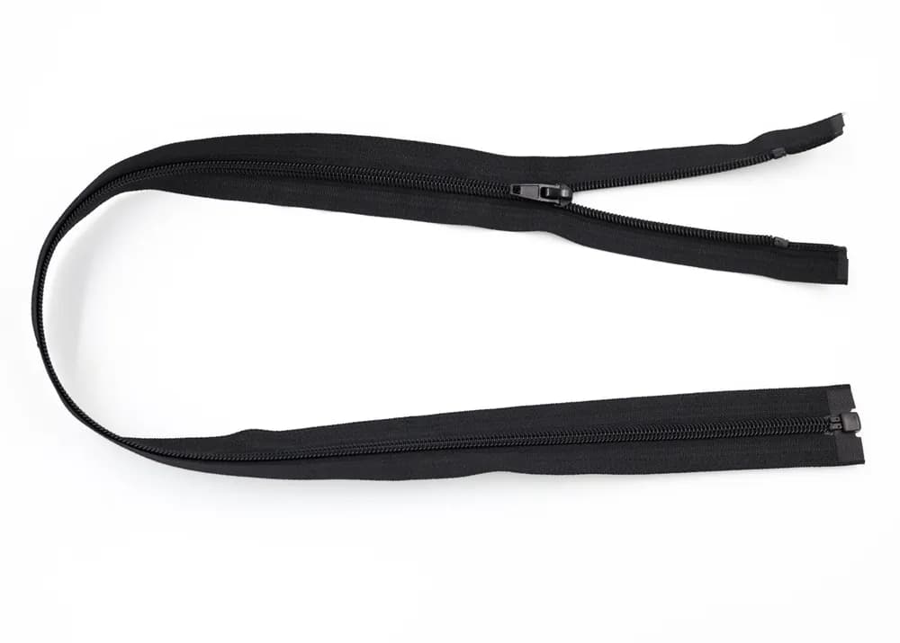 Nylon zipper one way open end — Zippers — detail
