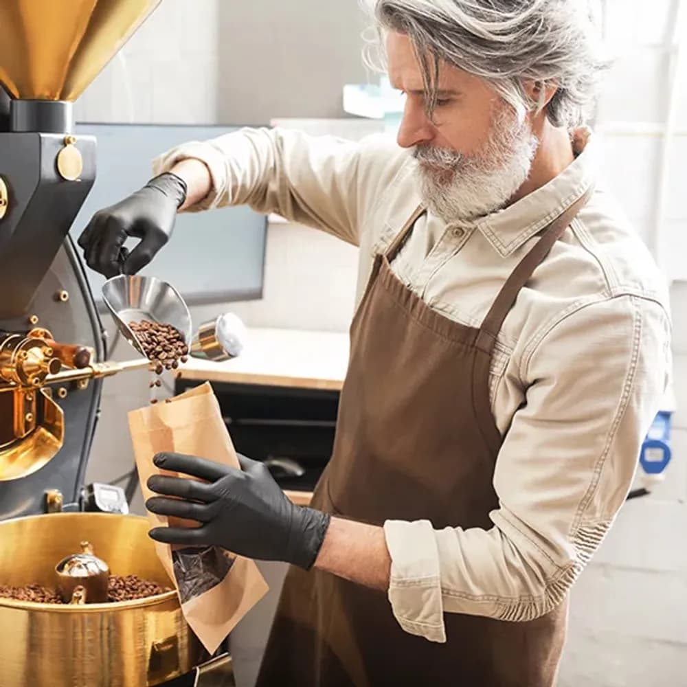 ORION PRO-195 — Poliesterio ir medvilnės audiniai darbo drabužiams — on garment