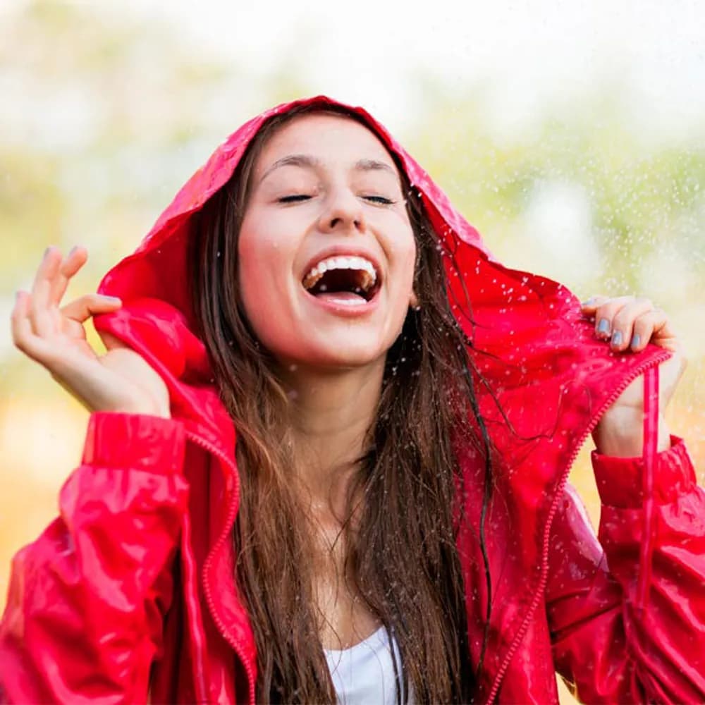 RAINBLOCK — Membrane fabrics for OUTDOOR — on garment