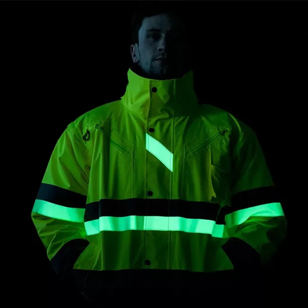 XM-4000 LUMI — Fitas reflectoras de transferência termica EN 20471 — roll