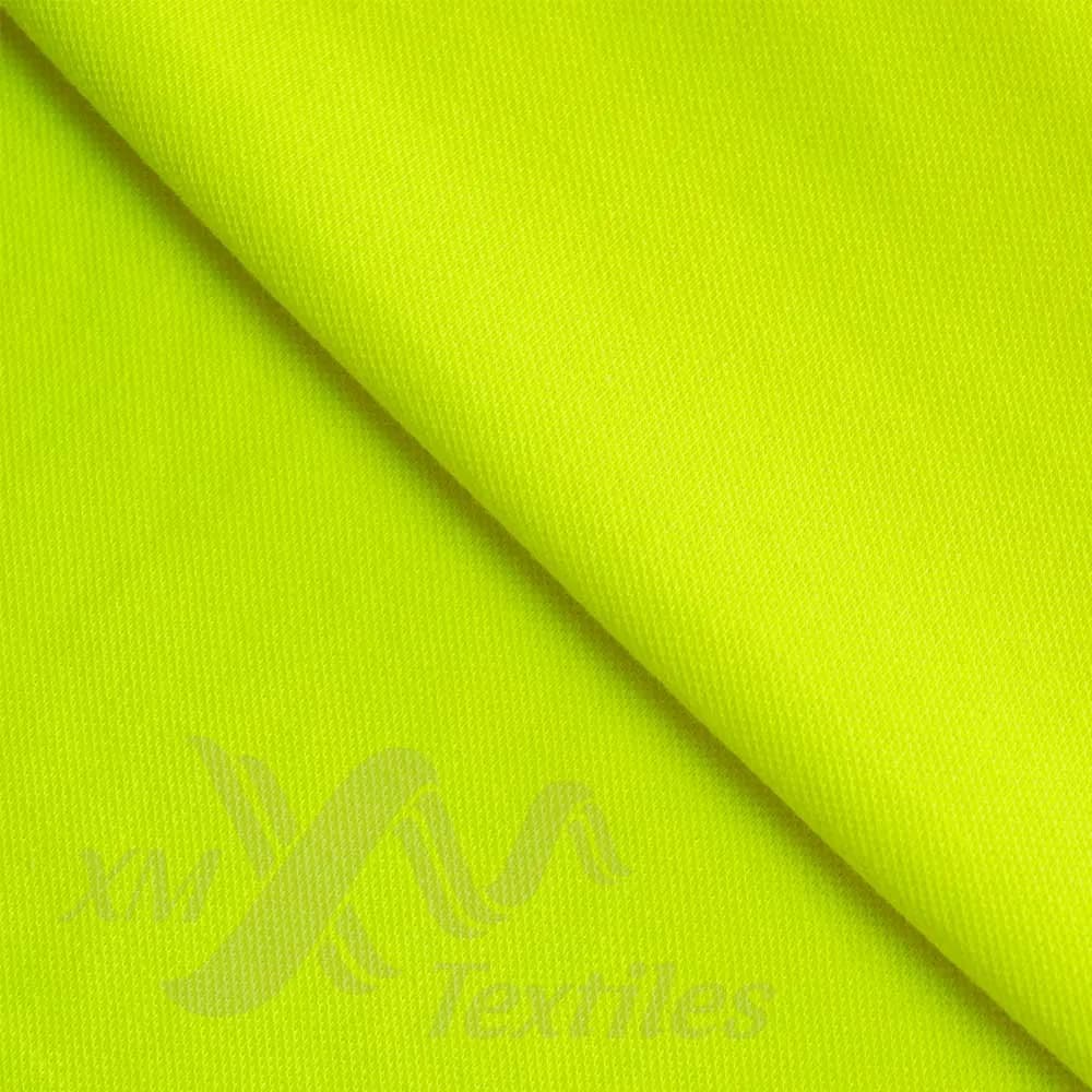 FR-PIQUE-230 — HV Yellow, 160 cm Width
