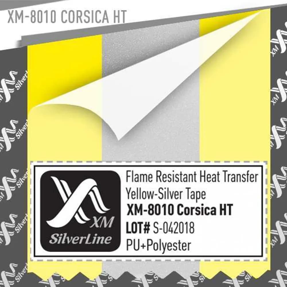 XM-8010 CORSICA HT — Yellow-Silver, 50mm