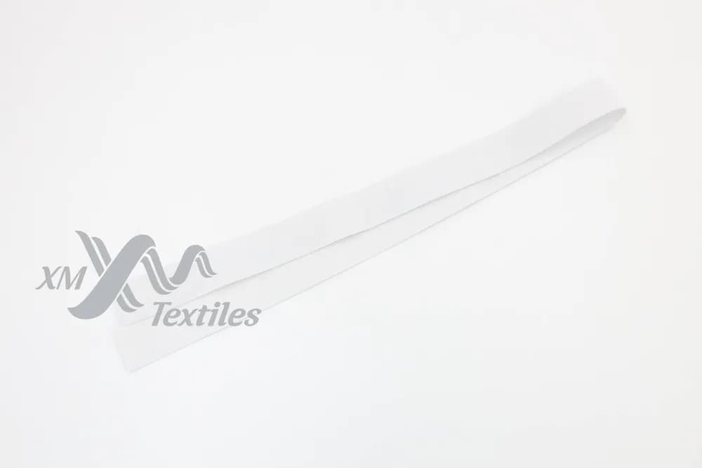 Elastic tape 25mm — White, 25 mm