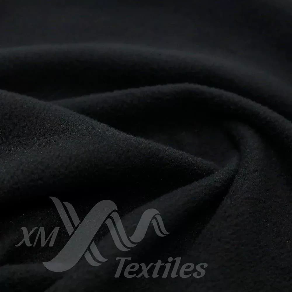 POLAR FLEECE-180N — Black #1, 150 ± 2 cm — detail
