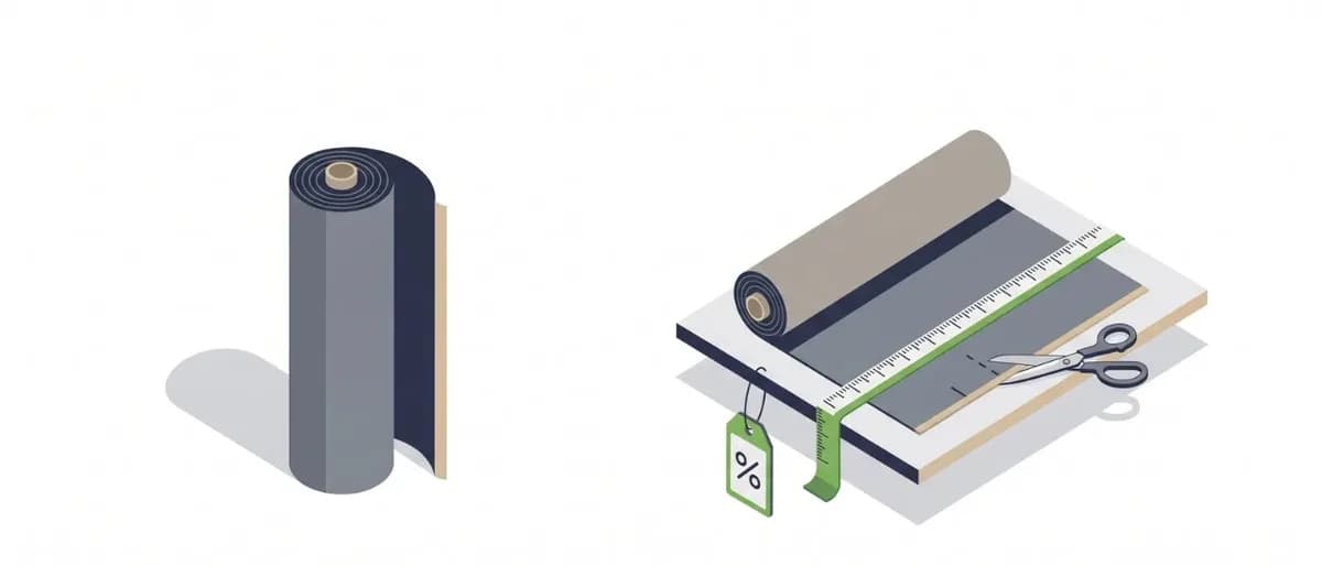 Cover illustration for How to order fabric: by the metre or by the roll