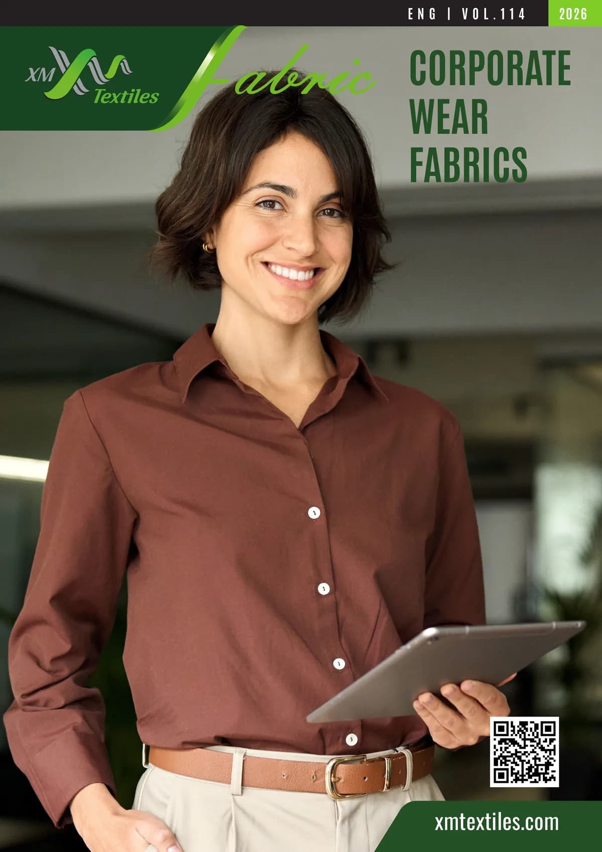 Corporate Wear Fabrics — catalogue cover