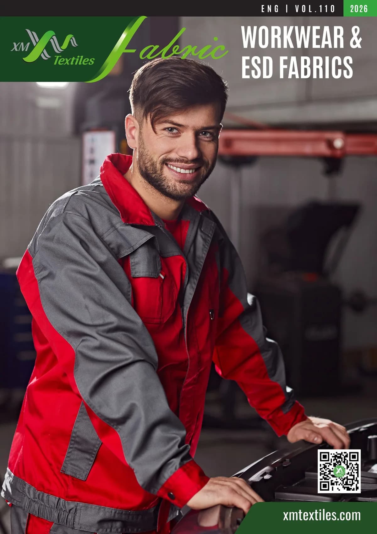 Workwear & ESD Fabrics — catalogue cover