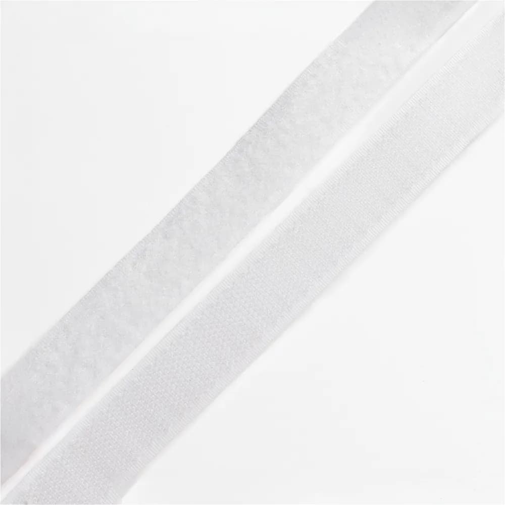 50mm Velcro Tape (25m Roll) — White Hook, 50 mm