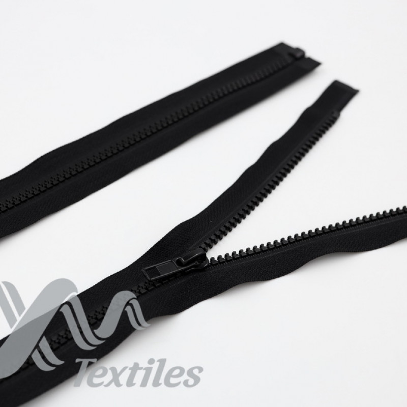 Vislon zipper one way open end (50pcs/packs)