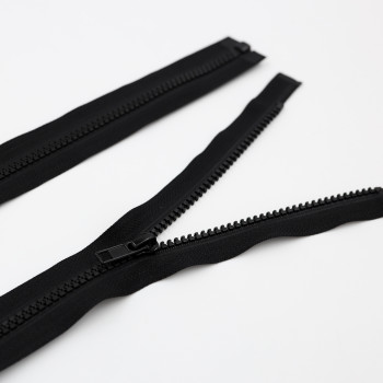 Vislon zipper one way open end (50pcs/packs)