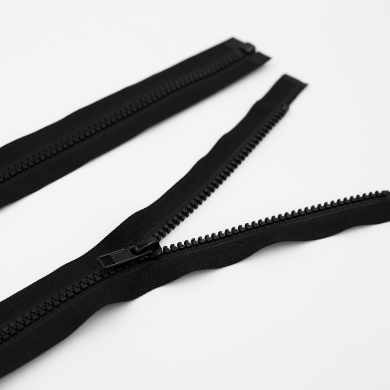 Vislon zipper one way open end (50pcs/packs)