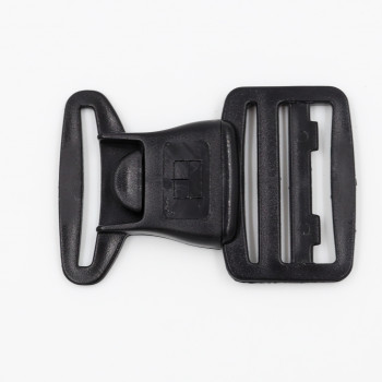 Buckle FR 40mm, FR LMQ40 Black, (100pc/packs)